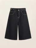 Cropped Wide Leg Jean