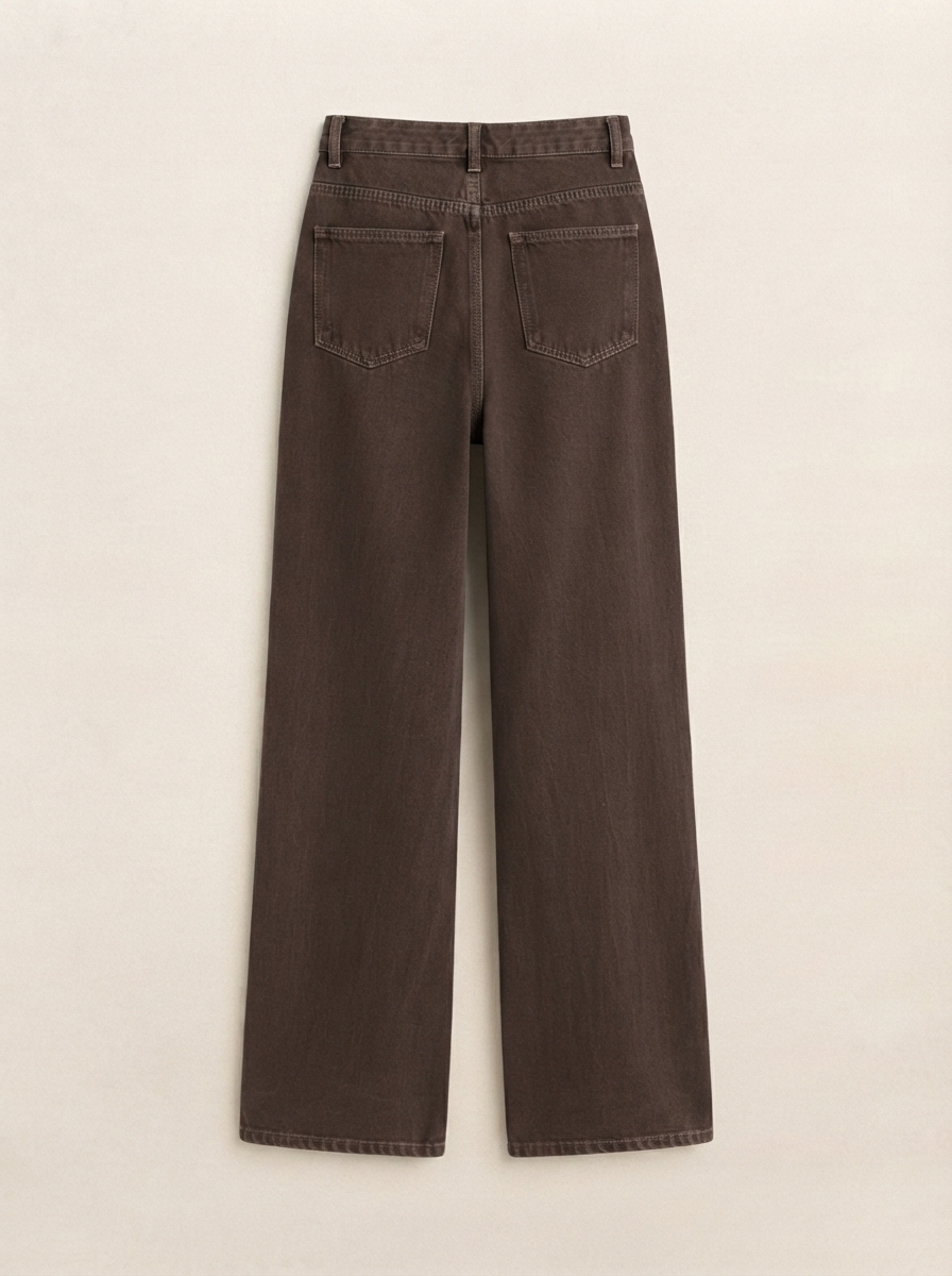 High Waist Wide Leg Jean